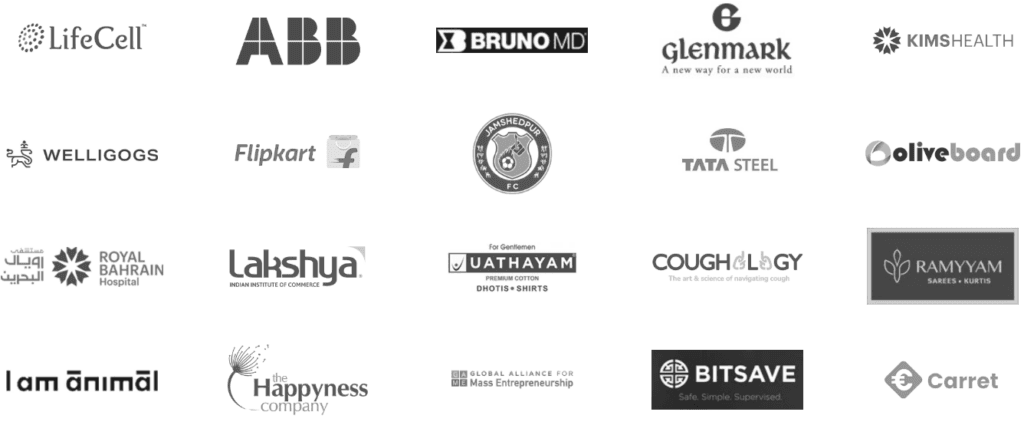 Digital Marketing Companies in India - Digiligo Clients