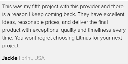 Digital Marketing Agencies in Gujarat - Litmus Client Review