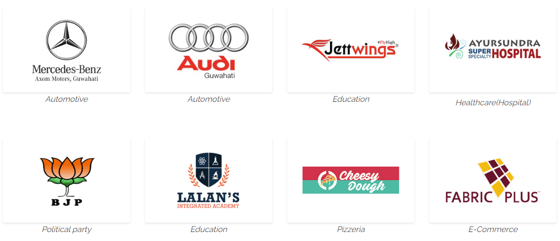 Digital Marketing Companies in India - Nexop Digital Clients