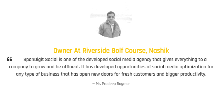 Digital Marketing Companies in India - Spare Digit Social Client Review