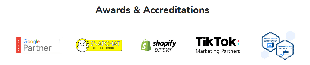 Digital Marketing Agencies in Sharjah - Awards and Accreditations of Adapts Media