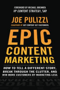 best digital marketing books - epic content marketing book cover 