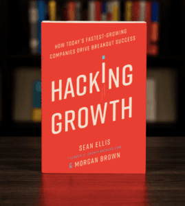 best digital marketing books- Hacking Growth by Seth Ellis & Morgan Brown book cover 
