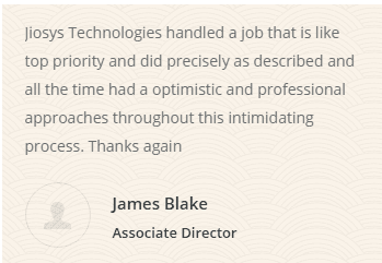 Digital Marketing Companies in Bhopal - Jiosys Technologies Client Review