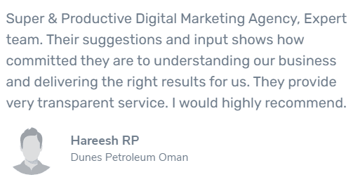 Digital Marketing Services in Trivandrum - Techbound Innovations Client Review