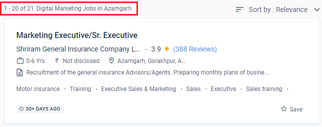 Digital Marketing Courses in Azamgarh - Naukri.com Job Opportunities