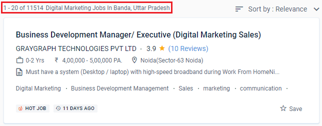 Digital Marketing Courses in Banda - Job Opportunities