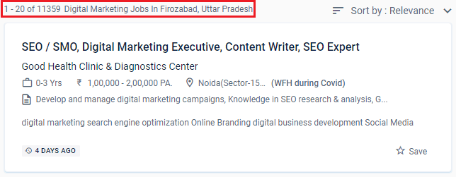 Digital Marketing Courses in Firozabad - Naukri.com Job Opportunities