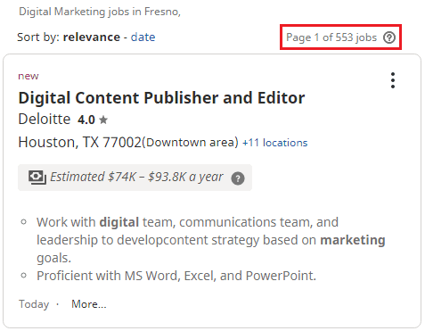 Digital Marketing Courses in Fresno - Indeed.com Job Opportunities