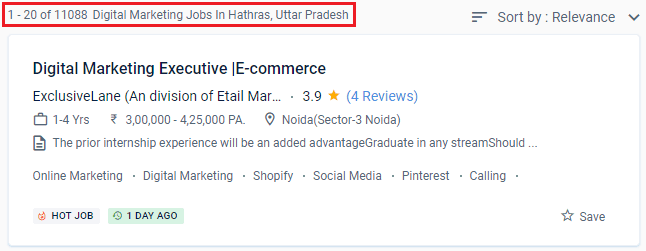 Digital Marketing Courses in Hathras - Naukri.com Job Opportunities