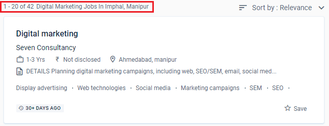 Digital Marketing Courses in Imphal - Naukri.com Job Opportunities