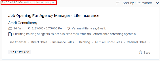 Digital Marketing Courses in Jaunpur - Job Statistics