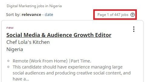 digital marketing courses in oyo - job statistics