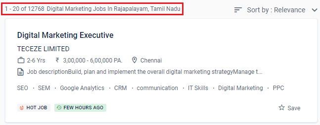 Digital Marketing Courses in Rajapalayam - Naukri.com Job Opportunities