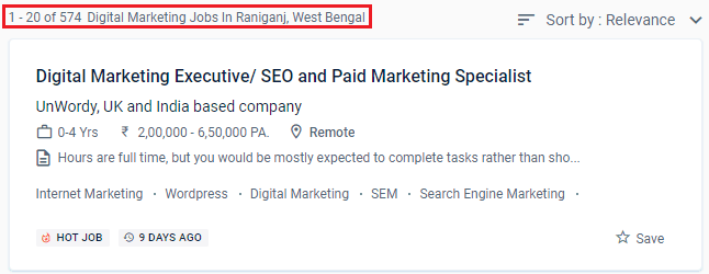 Digital Marketing Courses in Raniganj - Naukri.com Job Opportunities
