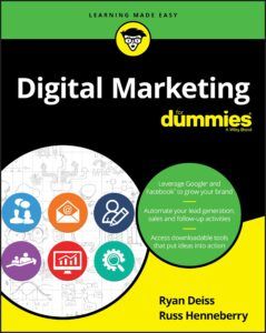 digital marketing for dummies cover - best digital marketing books