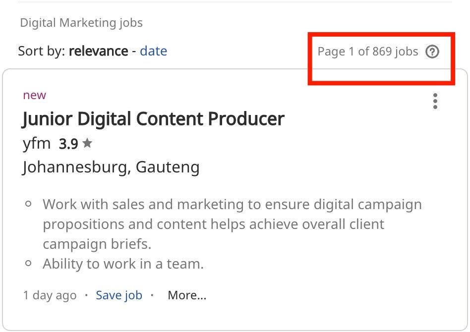 digital marketing courses in south africa - Digital Marketing Jobs in South Africa