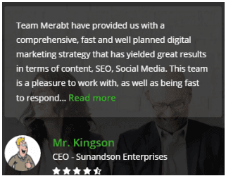 Digital Marketing Services in Trivandrum - Merabt Client Review