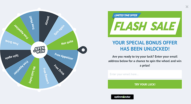 Digital Marketing Trends in Manado - Gamification Example (Prize Wheel)