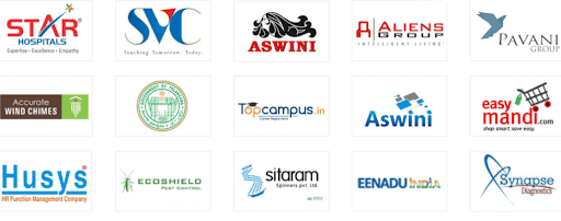 Emblix Solutions Clients - Digital Marketing Agencies in Hyderabad