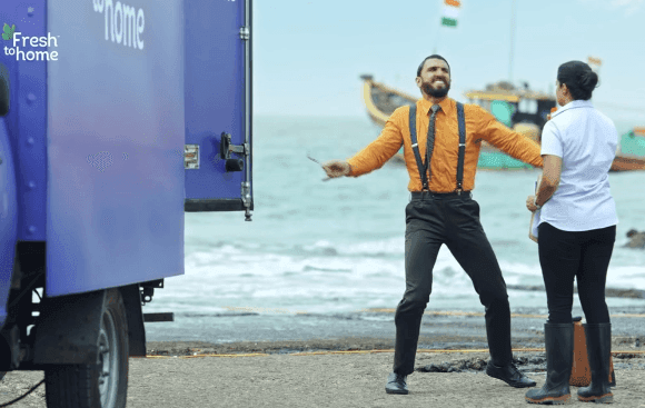 marketing strategy of fresh to home-campaign