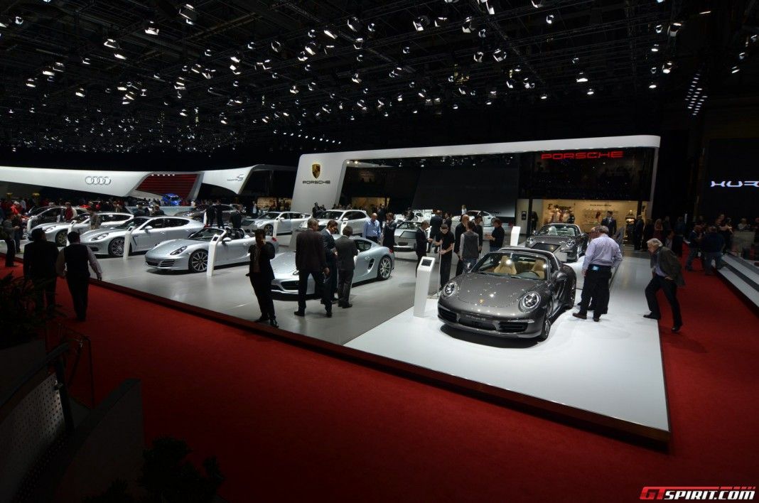 porche at the geneva motor show 