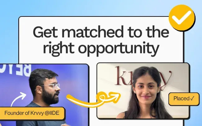 Get Matched Intelligently