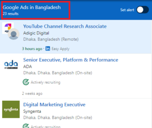 Google Ads Courses in Bangladesh