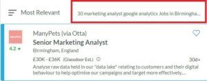 Google Analytics Courses in Birmingham - Jobs