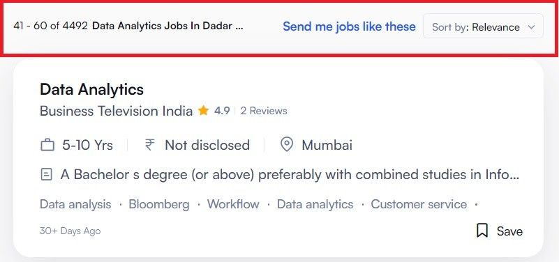 Google Analytics courses in Dadar - Jobs