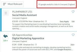 Google Analytics Courses in Liverpool - Jobs