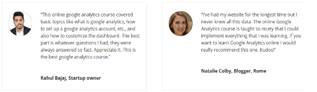Google Analytics Courses in Pune - IIDE Student Review