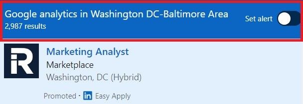 Google Analytics Courses in Washington - Jobs