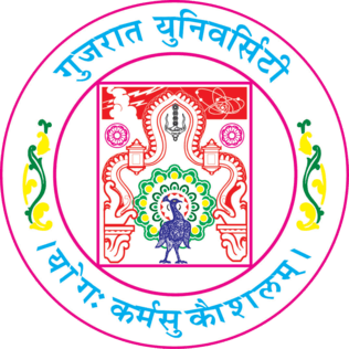 Gujarat University Logo - Commerce Colleges in Ahmedabad