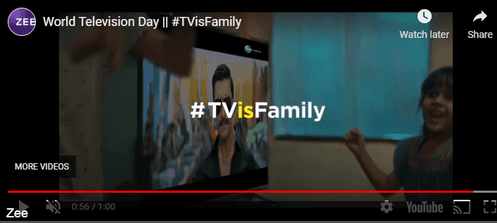 Zee Marketing Campaign TV is Family | Marketing Strategy of Zee | IIDE