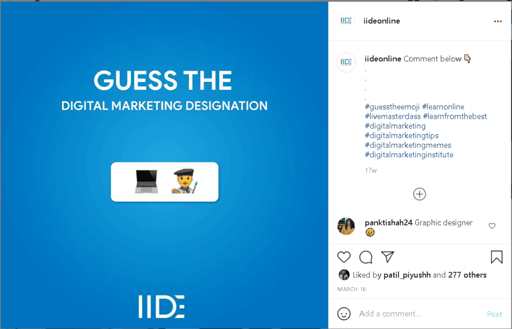 Instagram Business Account - Hashtags