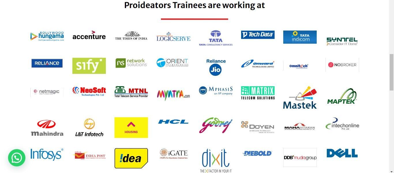 Proideators Placement