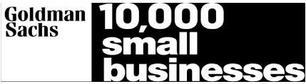 Marketing Strategy of Goldman Sachs - 10,000 small businesses campaign