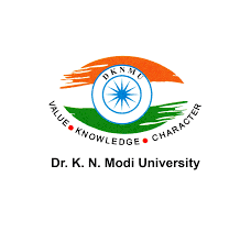 kn modi university logo