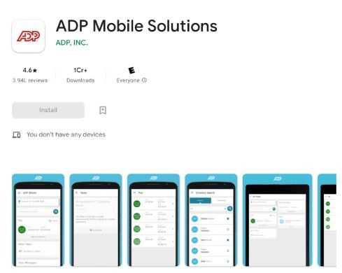 Marketing Strategy of ADP - Mobile APp