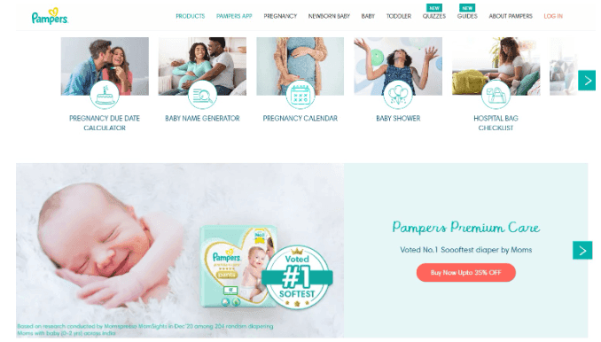 Marketing Strategy of Pampers - e-com