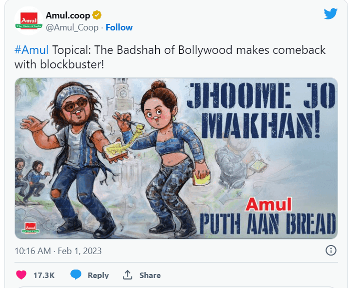 Marketing Mix of Amul - Latest Campaign