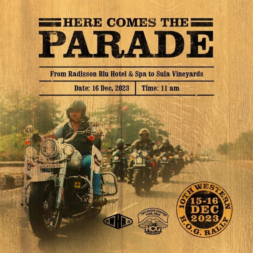 Marketing Mix of Harley Davidson - Harley Davidson Parade Invitation Post
