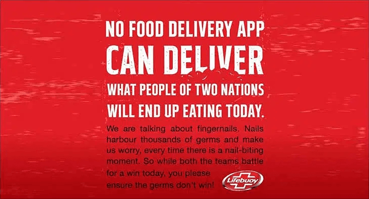 Marketing Mix of Lifebuoy - Spare the Nails ad