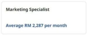 marketing specialist