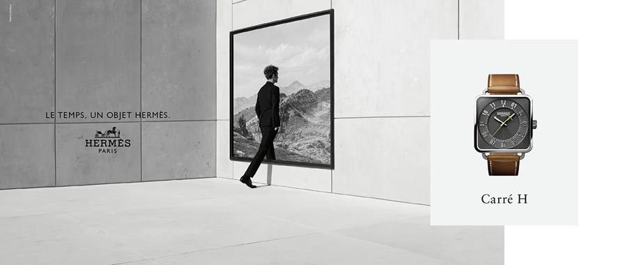 Marketing Strategy of Hermes - A Case Study - Advertising Campaigns - Le Temps, un objet Hermès (Time, An Hermès Object)