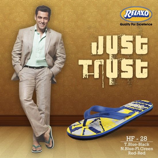 Marketing Strategy of Relaxo Footwear - Just Trust Campaign with Salman Khan