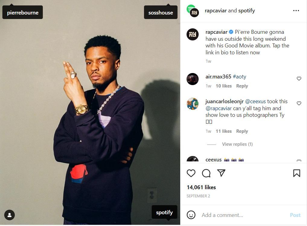 Marketing Strategy of Spotify - Spotify Influencer Marketing