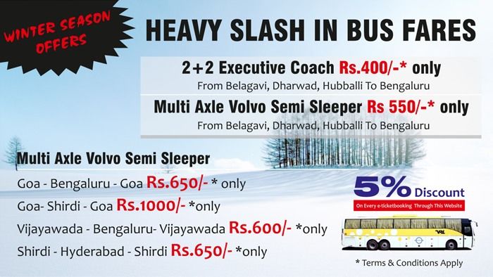 Marketing Strategy of VRL Logistics - VRL Winter Season Offer