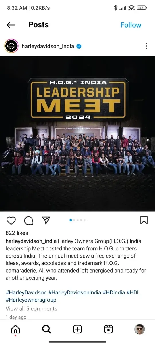 Marketing Mix of Harley Davidson - HOG Meetup 2024